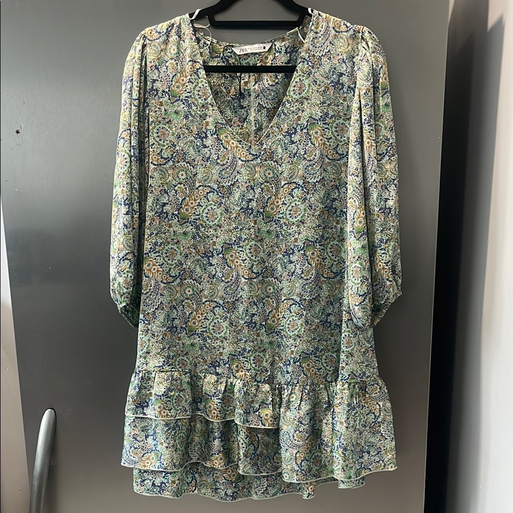 Floral V-Neck Dress